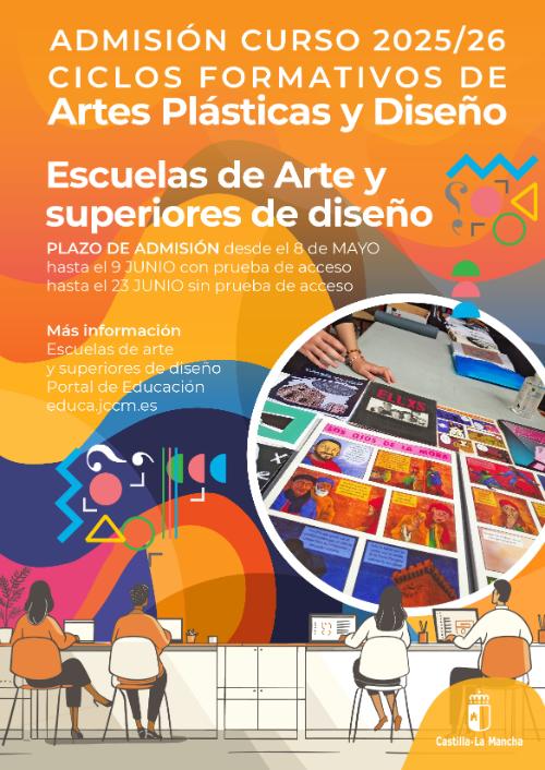 Admisión Enseñanzas de Artes Plásticas y Diseño