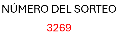 Número de sorteo