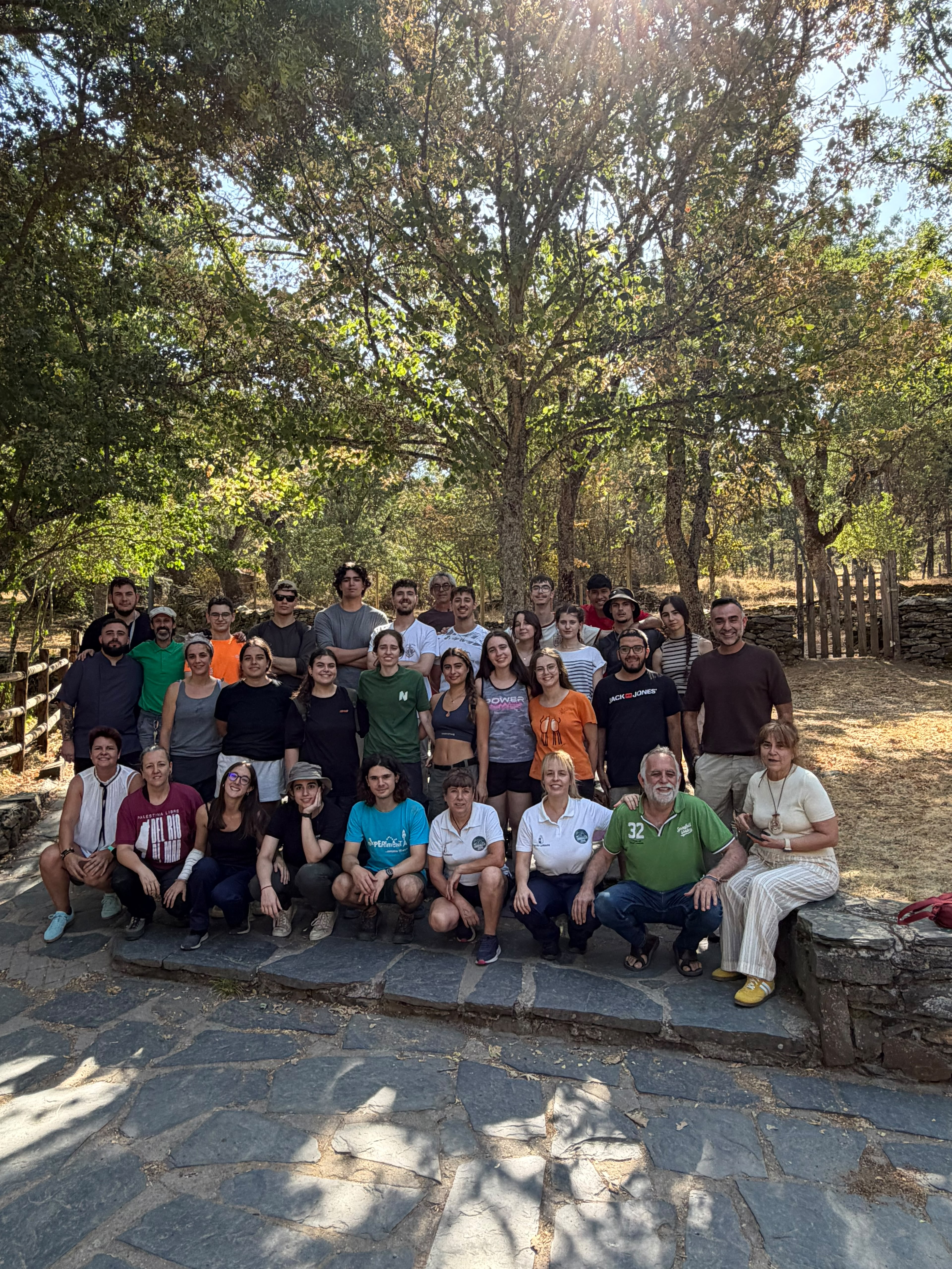 Visita al campo de voluntariado de Umbralejo