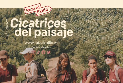 Cartel ruta al exilio