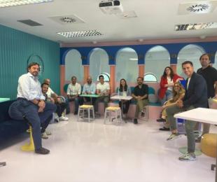 Presentación del D. Gral Juventud  y  Deportes en Zaragoza