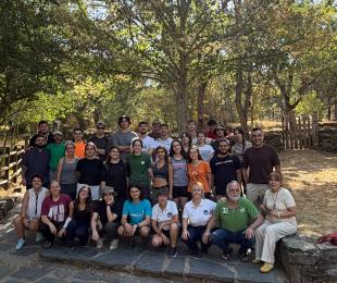 Visita al campo de voluntariado de Umbralejo