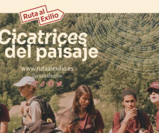 Cartel ruta al exilio